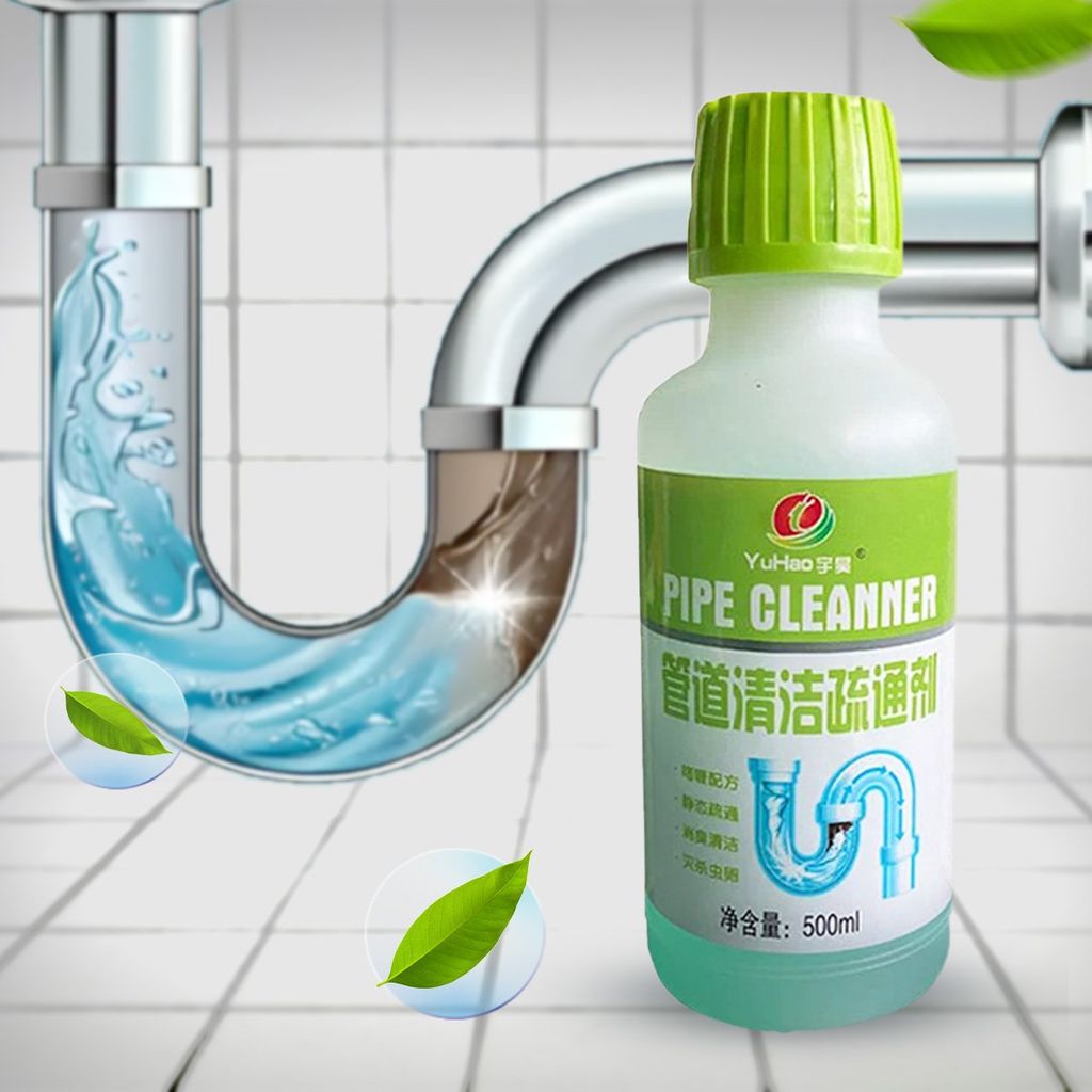 Nước thông tắc cống không sinh nhiệt YUHAO cực mạnh 500ml