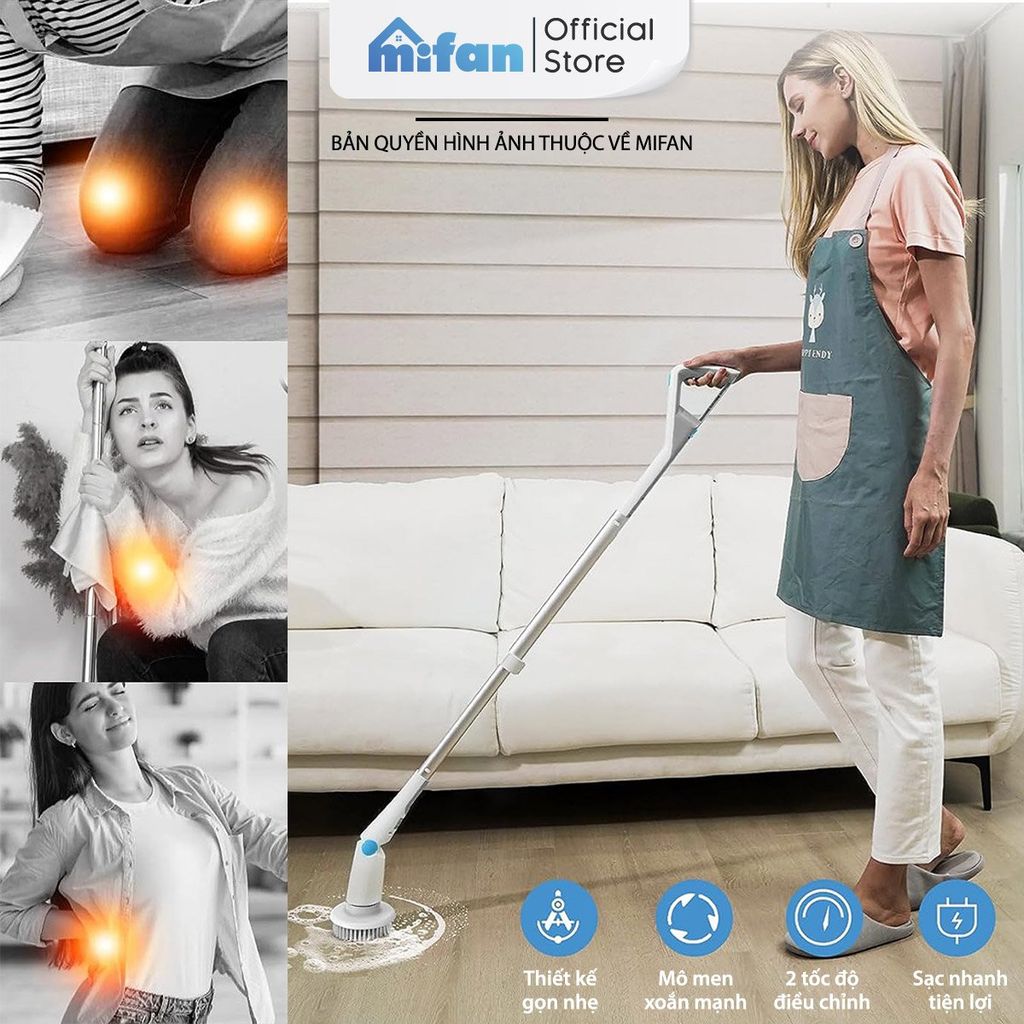 Chổi Cọ Điện Đa Năng Mifan C3