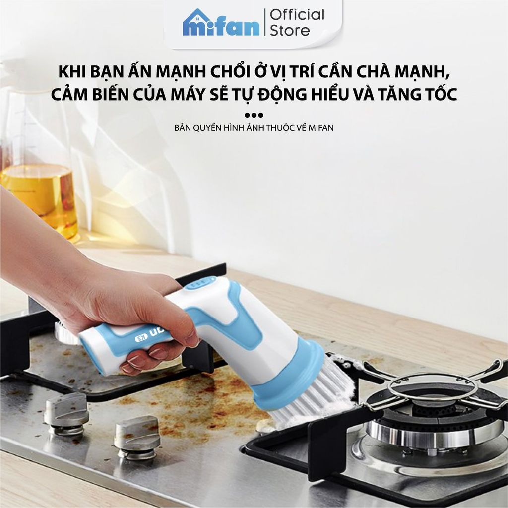 Máy Cọ Rửa Điện Cầm Tay Đa Năng Mifan K3