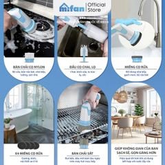 Máy Cọ Rửa Điện Cầm Tay Đa Năng Mifan K3