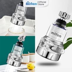 Đầu Vòi Rửa Bát Tăng Áp Lọc Nước 3 Chế Độ Phun Mifan