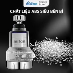 Đầu Vòi Rửa Bát Tăng Áp Lọc Nước 3 Chế Độ Phun Mifan