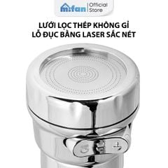 Đầu Vòi Rửa Bát Tăng Áp Lọc Nước 3 Chế Độ Phun Mifan