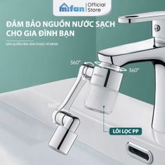 Đầu Lọc Nước Tại Vòi Bồn Rửa Mặt MIFAN