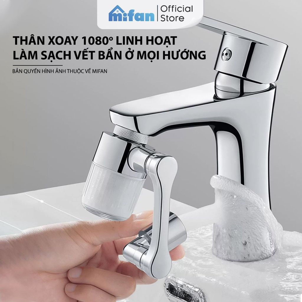 Đầu Lọc Nước Tại Vòi Bồn Rửa Mặt MIFAN