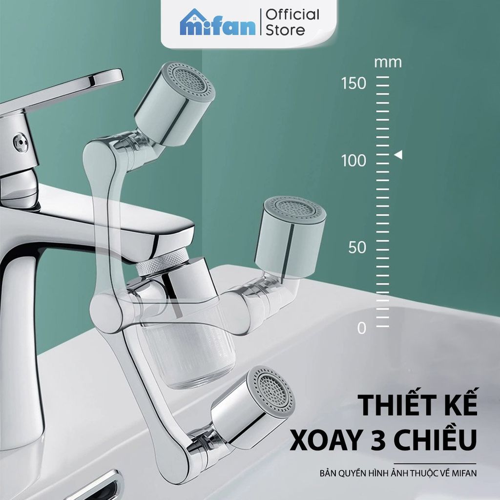 Đầu Lọc Nước Tại Vòi Bồn Rửa Mặt MIFAN