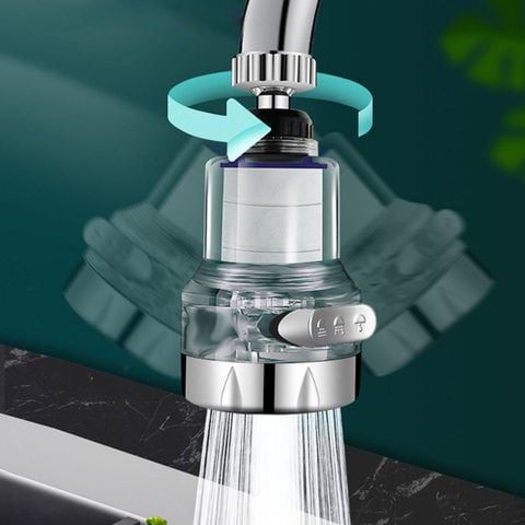 Đầu vòi rửa bát tăng áp lọc nước 3 chế độ phun Mifan