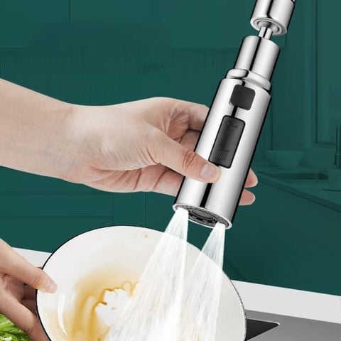Đầu Vòi Rửa Bát Tăng Áp 3 Chế Độ Phun Mifan