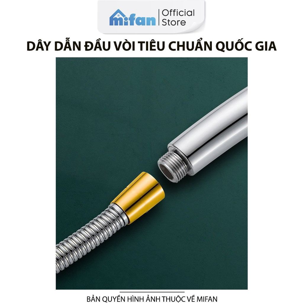 Dây Vòi Tăng Áp Inox 304 Cao Cấp Mifan