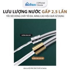 Dây Vòi Tăng Áp Inox 304 Cao Cấp Mifan