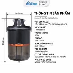 Đèn Bắt Muỗi Thông Minh UV-LED MIFAN