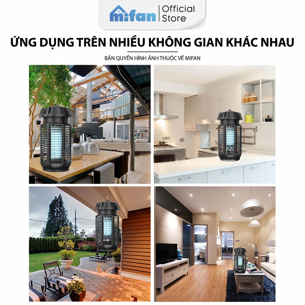 Bóng Led Thay Thế Đèn Bắt Muỗi Cao Cấp MIFAN