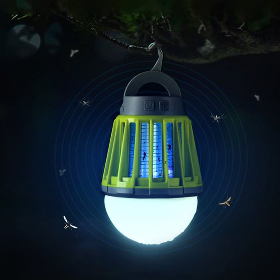 Đèn bắt muỗi tích điện 2 in 1 Weidasi WD-215