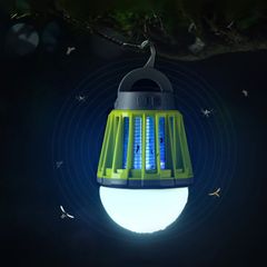 Đèn bắt muỗi tích điện 2 in 1 Weidasi WD-215