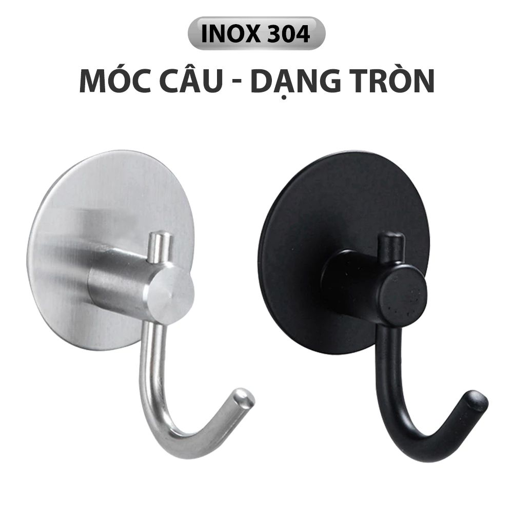 Móc Dán Tường Inox 304 Cao Cấp MIFAN