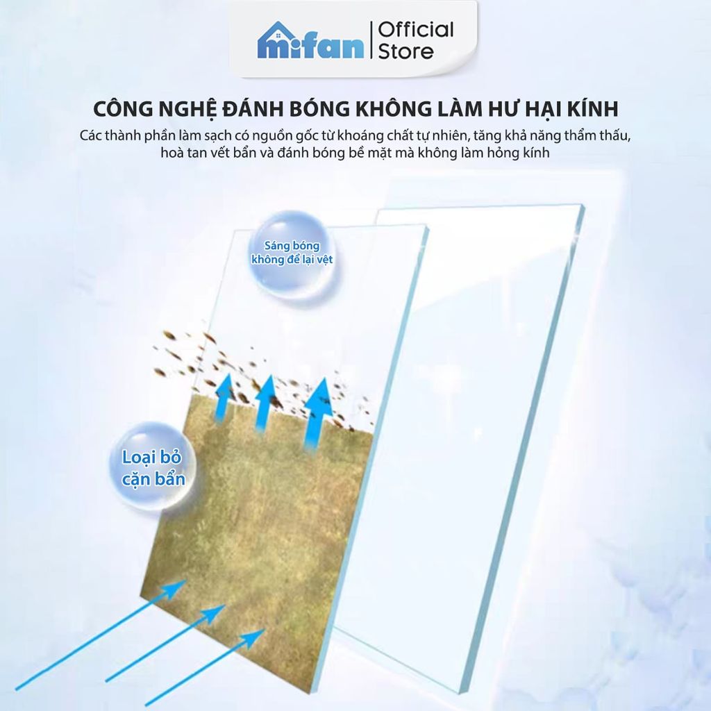 Kem Tẩy Nhà Tắm Đa Năng Mifan Oxipower