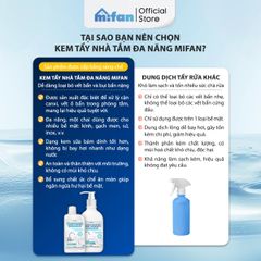 Kem Tẩy Nhà Tắm Đa Năng Mifan Oxipower