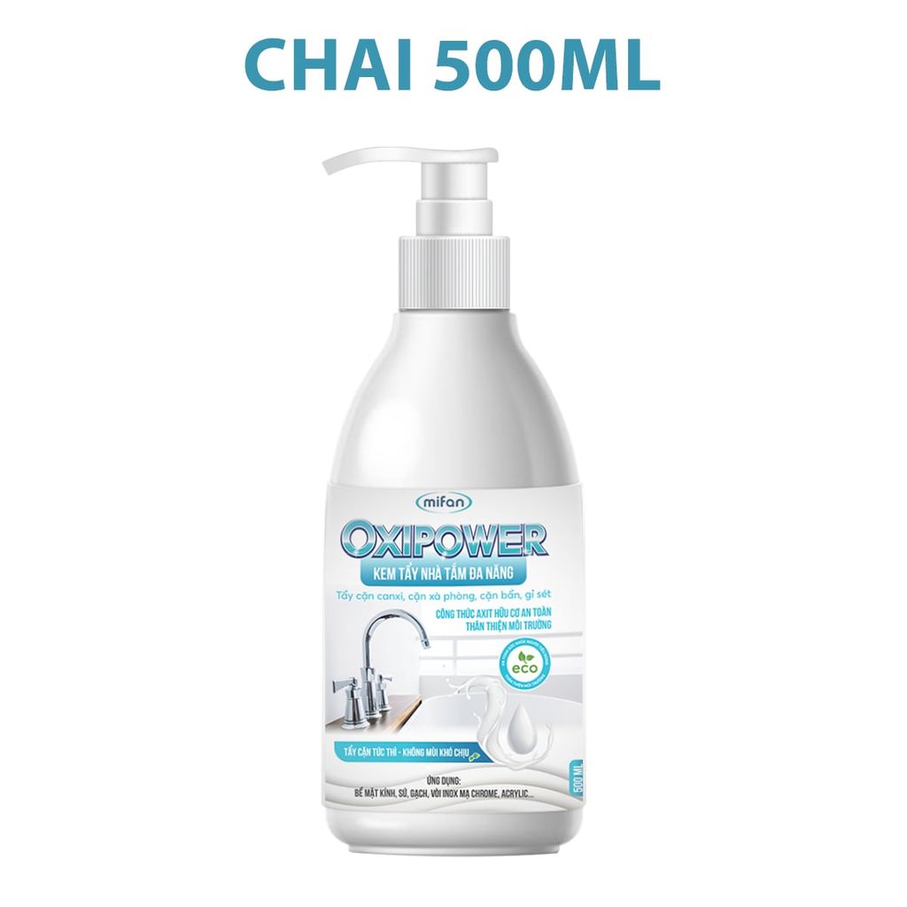 Kem Tẩy Nhà Tắm Đa Năng Mifan Oxipower