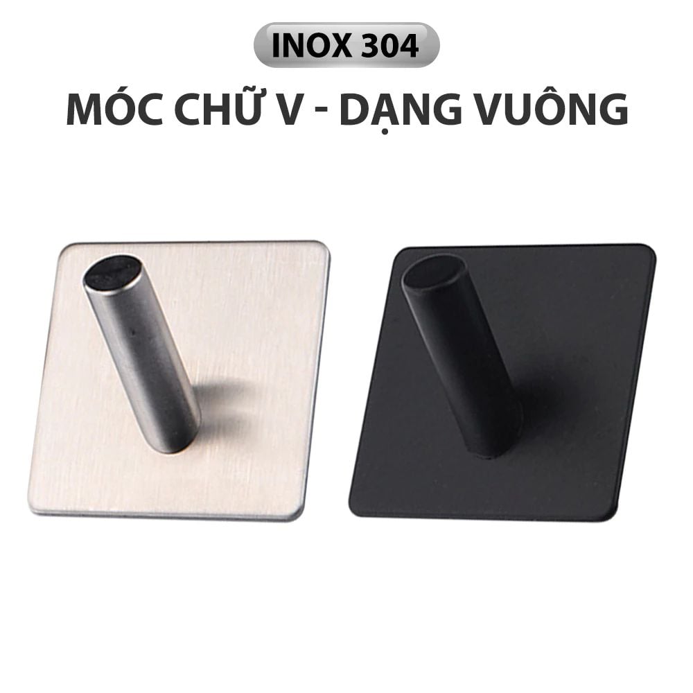 Móc Dán Tường Inox 304 Cao Cấp MIFAN