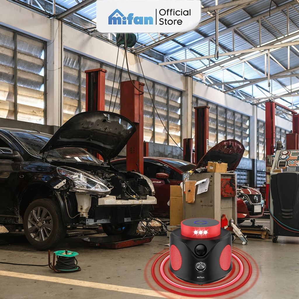 Máy Đuổi Chuột Cao Cấp Mifan SmartWave Pro 360°