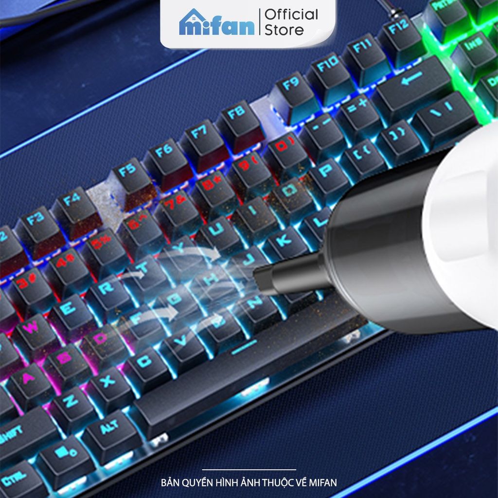 Máy Hút Bụi Cầm Tay Mini Không Dây 3 trong 1 Mifan CV103