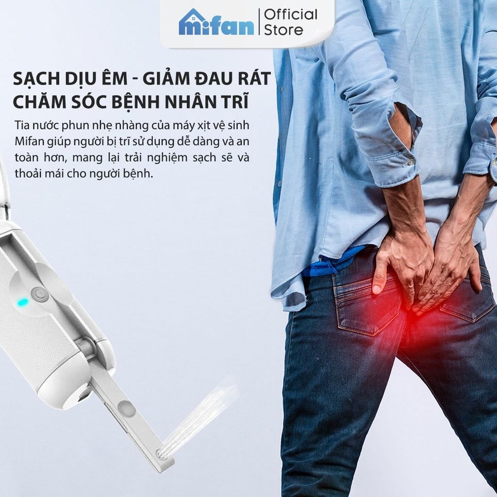 Máy Xịt Rửa Vệ Sinh Cá Nhân Cầm Tay Du Lịch Mifan Portable Bidet
