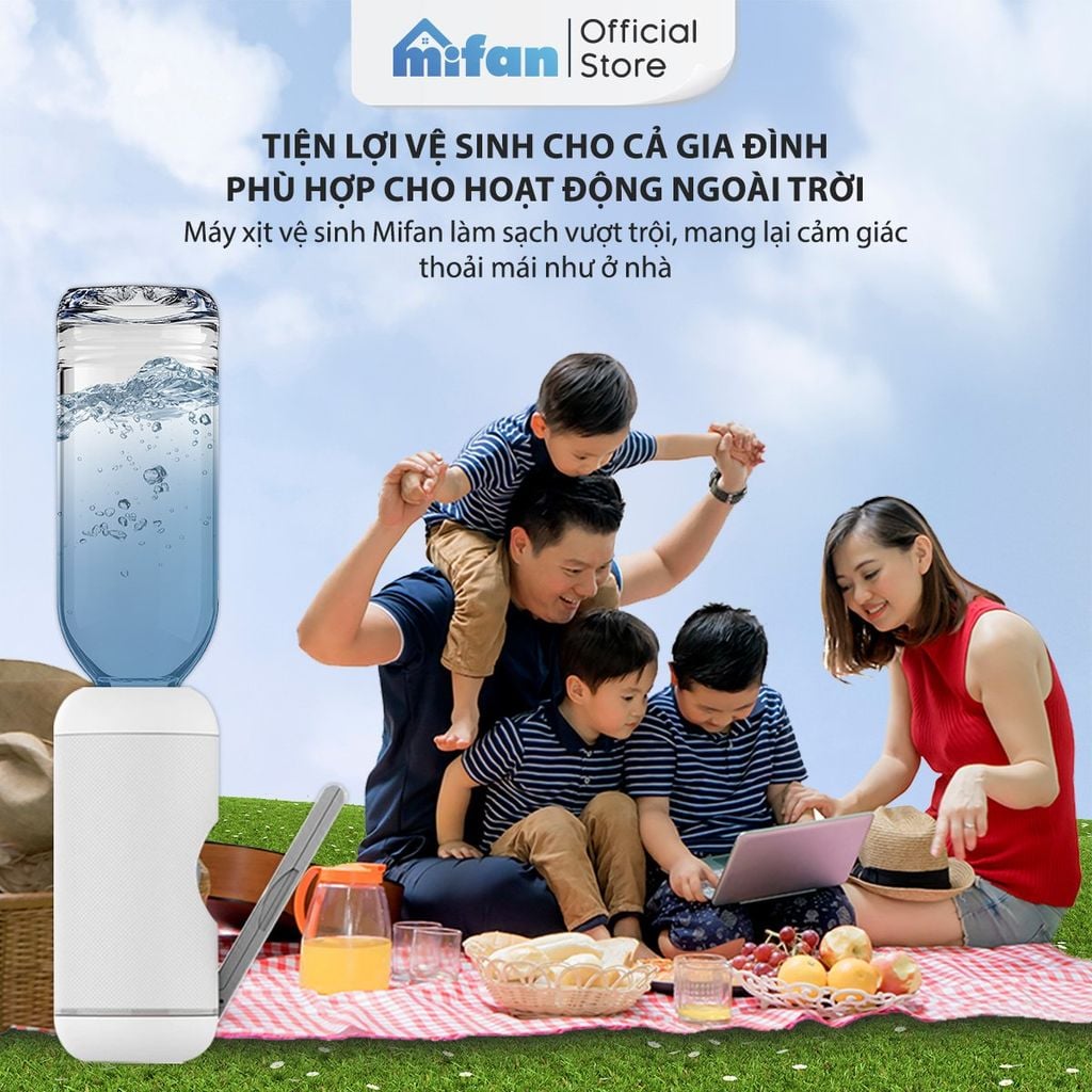 Máy Xịt Rửa Vệ Sinh Cá Nhân Cầm Tay Du Lịch Mifan Portable Bidet