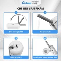Máy Xịt Rửa Vệ Sinh Cá Nhân Cầm Tay Du Lịch Mifan Portable Bidet