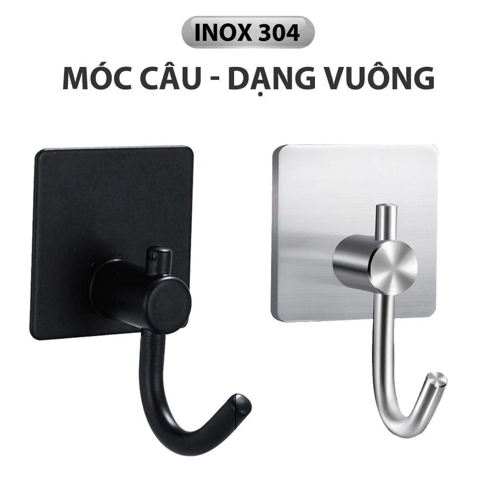 Móc Dán Tường Inox 304 Cao Cấp MIFAN