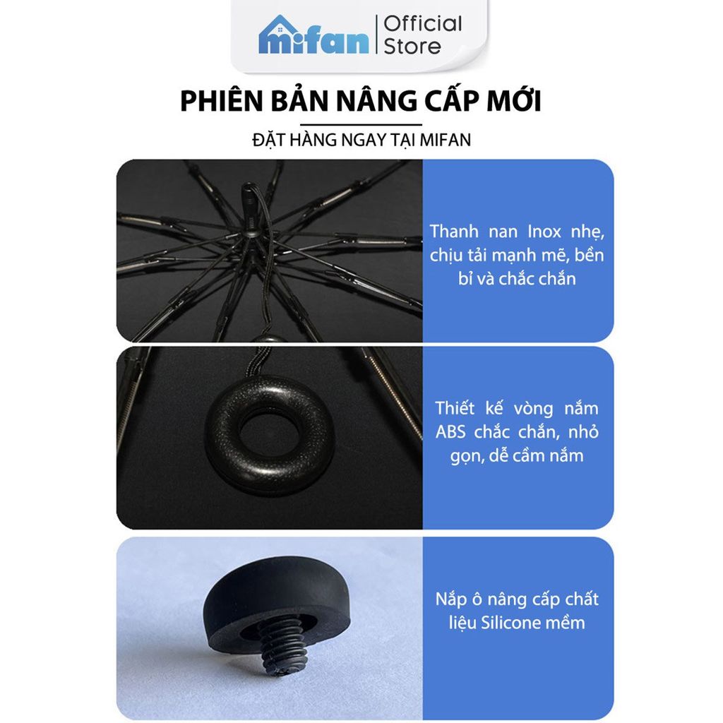 Ô Che Nắng Kính Lái Xe Hơi Ô Tô Cao Cấp MIFAN