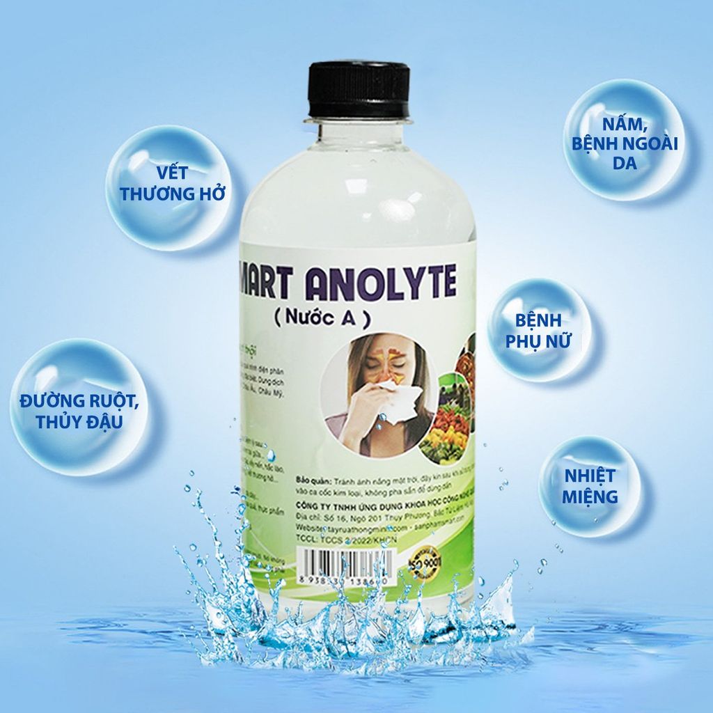 Dung dịch sát khuẩn Smart A 500ml