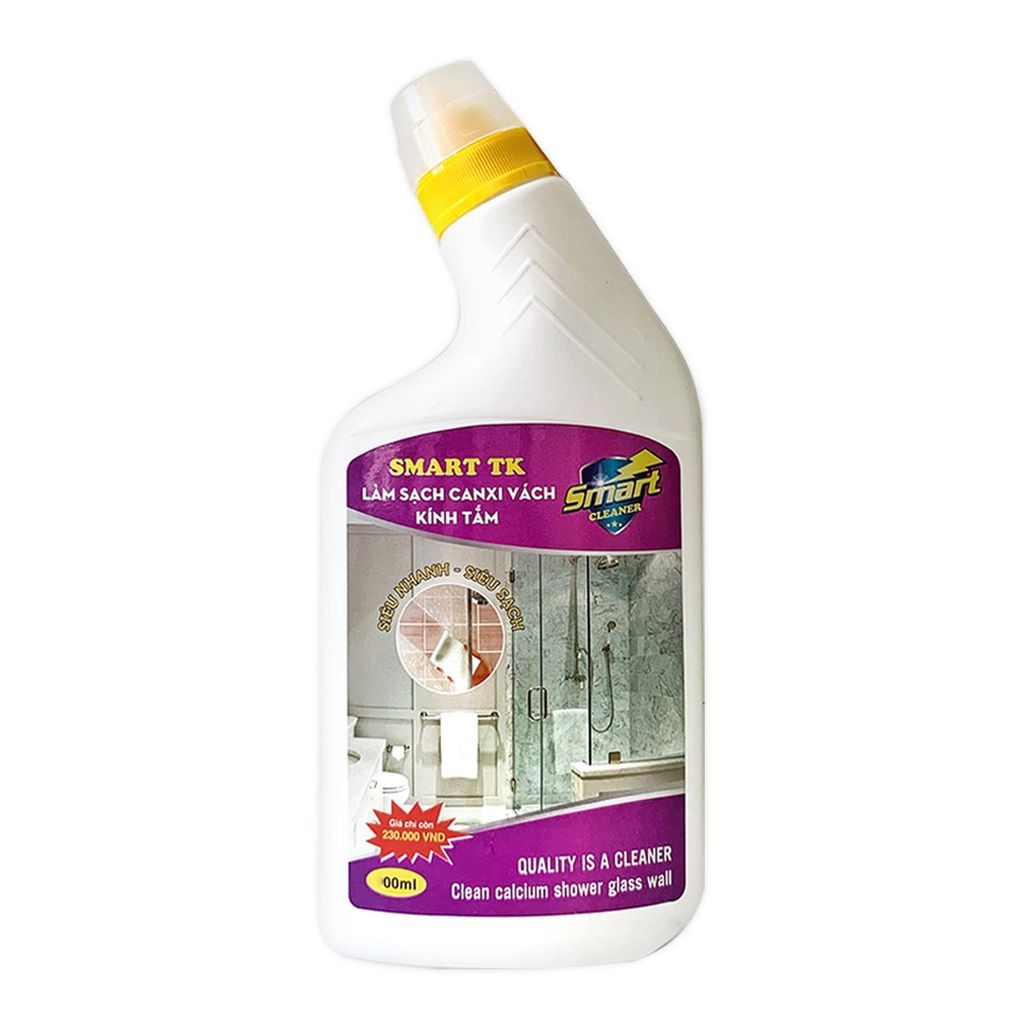 Nước Tẩy Rửa Cặn Canxi Trên Kính Smart Tk