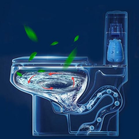 Chai Thả Bồn Cầu LKB 230gr Hình Con Heo