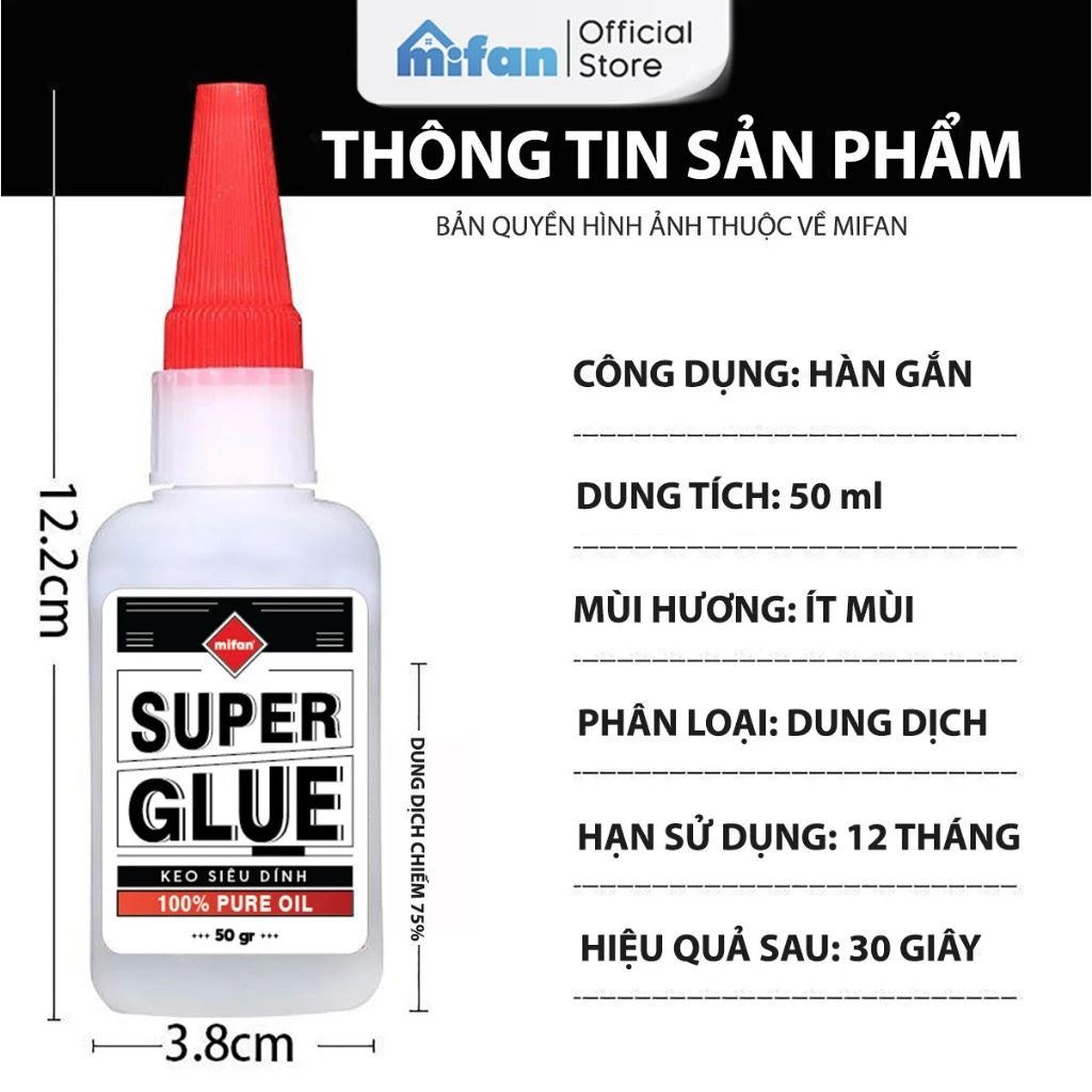 Keo Dán Siêu Dính Đa Năng Mifan