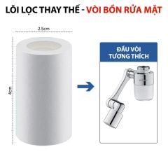 Lõi lọc bông PP thay thế đầu vòi rửa bát Mifan