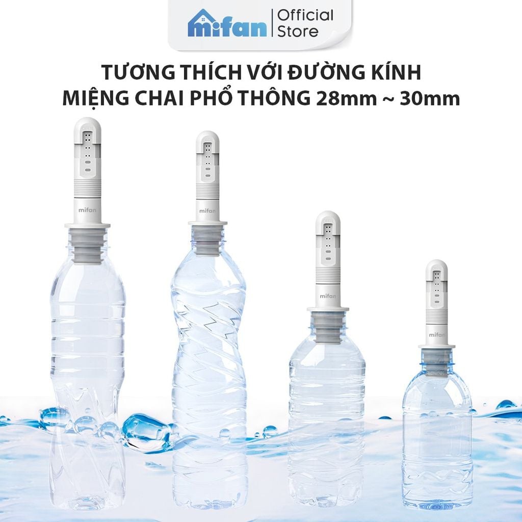 Đầu Vòi Gắn Chai Xịt Vệ Sinh Cá Nhân Mifan Finger Bidet