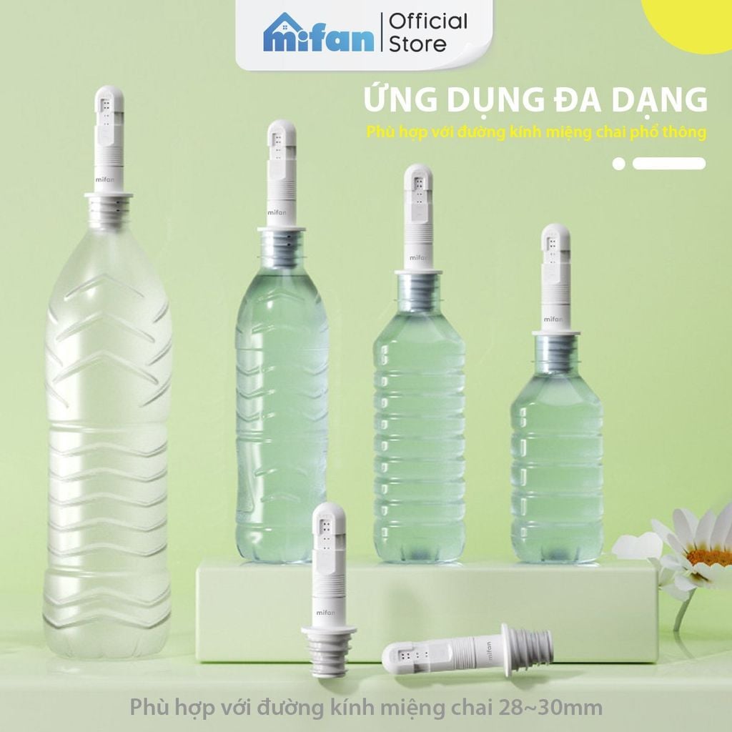 Đầu Vòi Gắn Chai Xịt Vệ Sinh Cá Nhân Mifan Finger Bidet