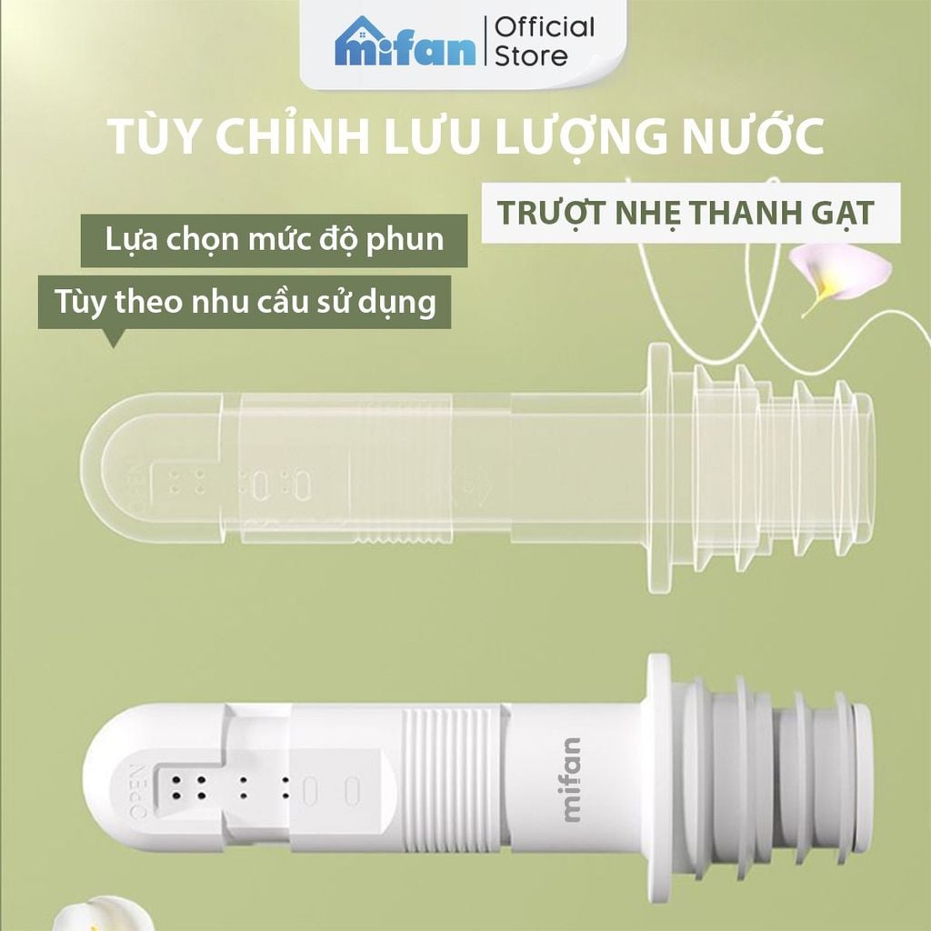 Đầu Vòi Gắn Chai Xịt Vệ Sinh Cá Nhân Mifan Finger Bidet