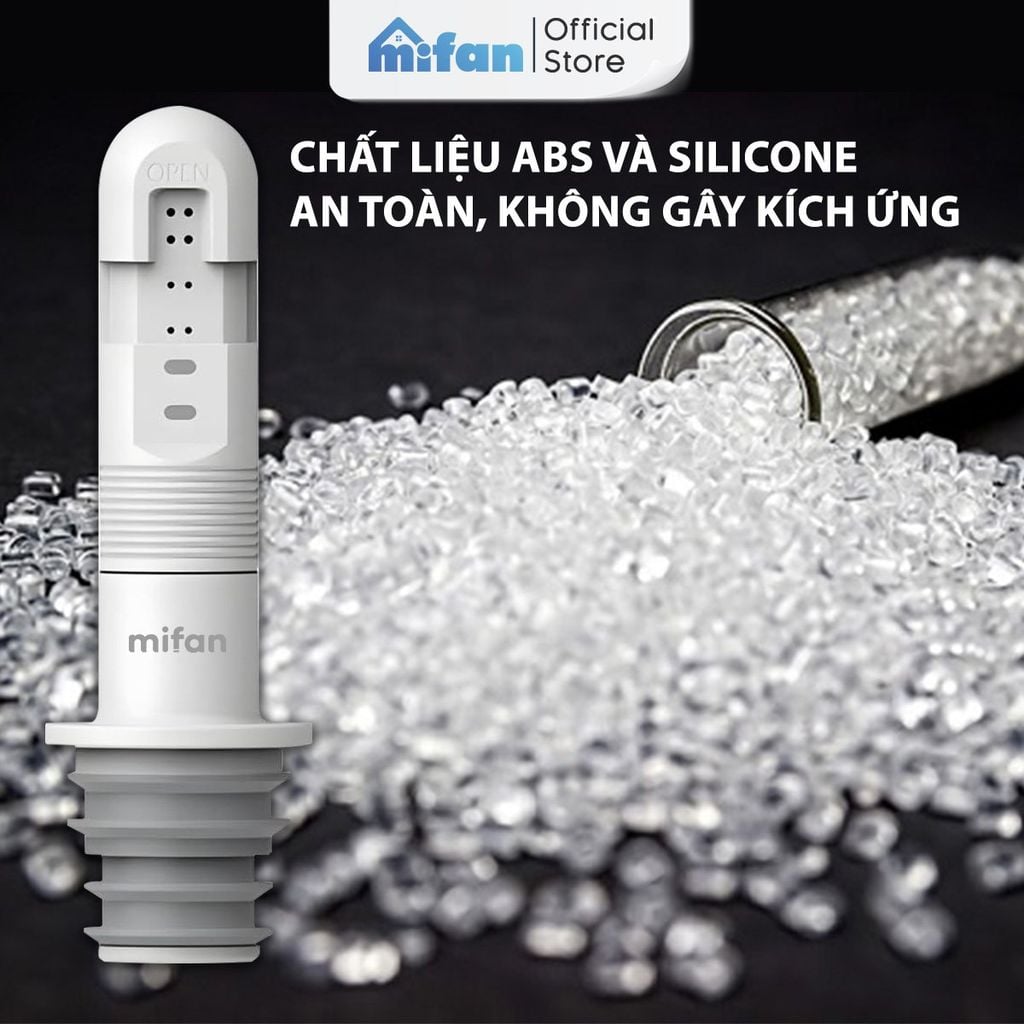 Đầu Vòi Gắn Chai Xịt Vệ Sinh Cá Nhân Mifan Finger Bidet