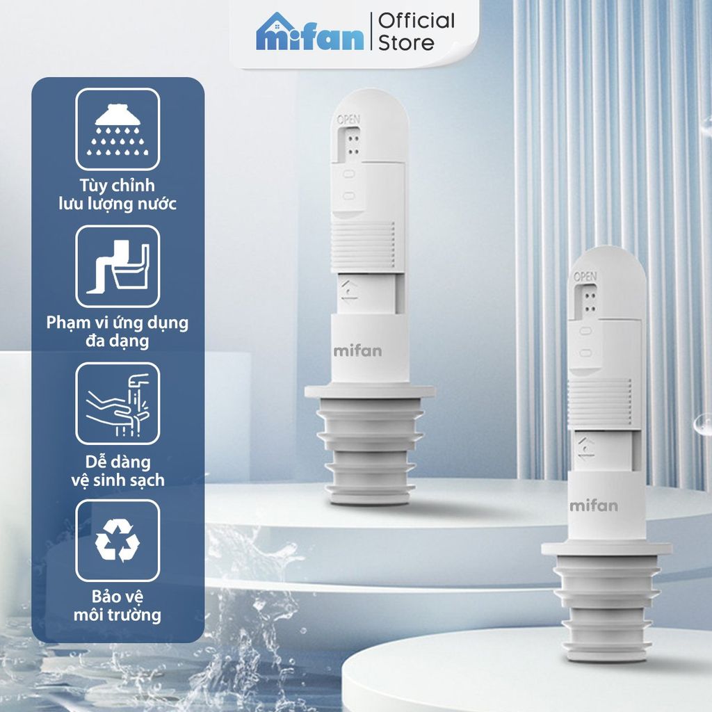 Đầu Vòi Gắn Chai Xịt Vệ Sinh Cá Nhân Mifan Finger Bidet