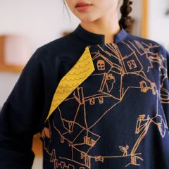 ÁO DÀI MÁI NHÀ - CAD24