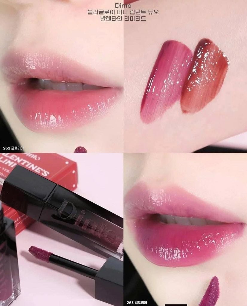 SET SON DINTO MINI BẢN VALENTINE LIMITED FAMILY