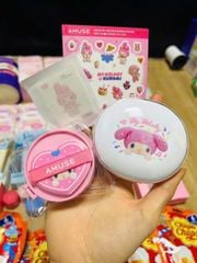SET CUSHION AMUSE X MY MELODY CERAMIC SKIN PERFECTOR