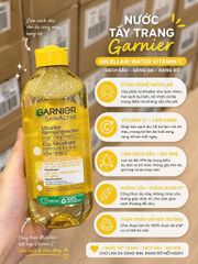 TẨY TRANG GARNIER CHAI 400ML