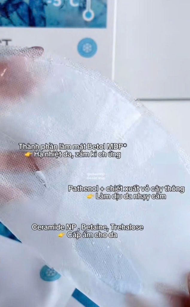 MẶT NẠ CELL FUSION C FIRST COOLING