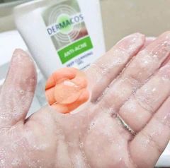 Sữa rửa mặt Dermacos Anti Acne làm sạch sâu, ngừa mụn Deep Cleansing Gel 150ml
