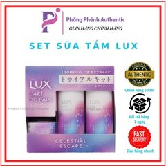SET SỮA TẮM LUX L'ART DU BAIN CELESTIAL ESCAPE 3 MÓN