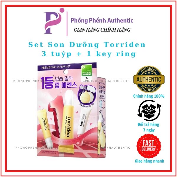 Son Dưỡng Môi Giảm Bong Tróc, Nứt Nẻ Torriden Solid In Ceramide Lip Essence