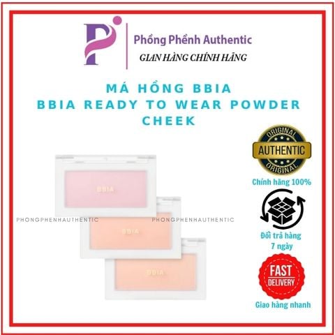 PHẤN MÁ BBIA READY TO WEAR POWDER CHEEK