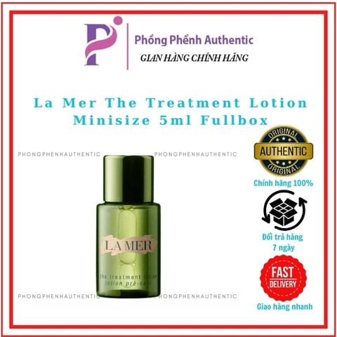 NƯỚC HOA HỒNG TÁI TẠO DA LA MER THE TREATMENT LOTION 5ML FULLBOX